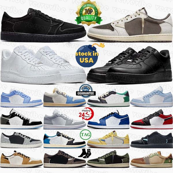 Basketball Shoes Sneakers 1 Low Medium Olive Summit White Sail Black Velvet Bro…