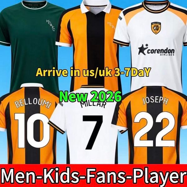 26 27 Hulls Citys Soccer Jerseys Mcburnie Crooks Gelhardt Ndala Kamara Lundstra…