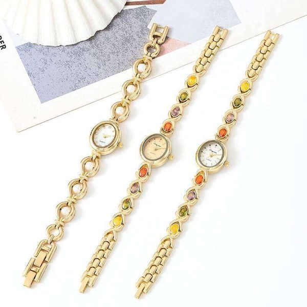 Oval Pearl Quartz Fashion Versatile Temperament Niche Casual — compare prices at CompareOffers