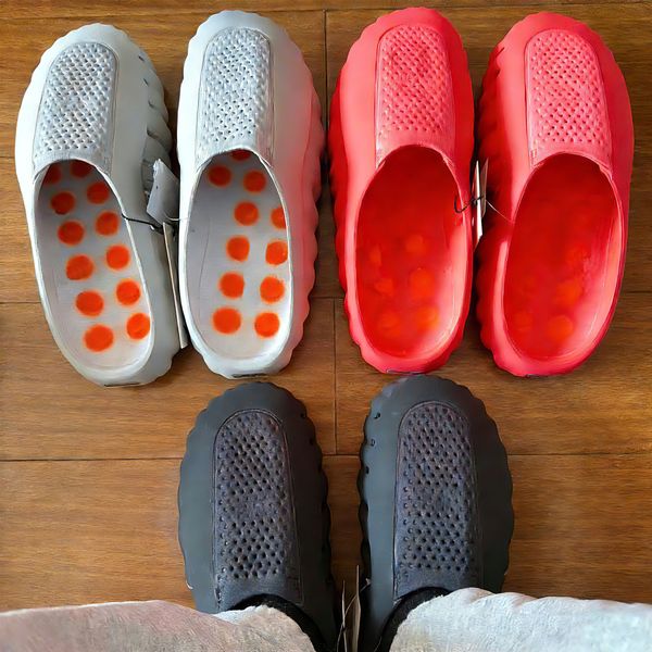Mind 001 Designer Slides Black Chrome Comfortable Lightweight Summer Slippers for Men Women Bone White Solar Red Light Smoke Gray, Mustard low-heel
Mind 001 Designer Slides Black Chrome Comfortable Lightweight Summer Slippers for Men Women Bone White Solar Red Light Smoke Gray, Mustard low-heel