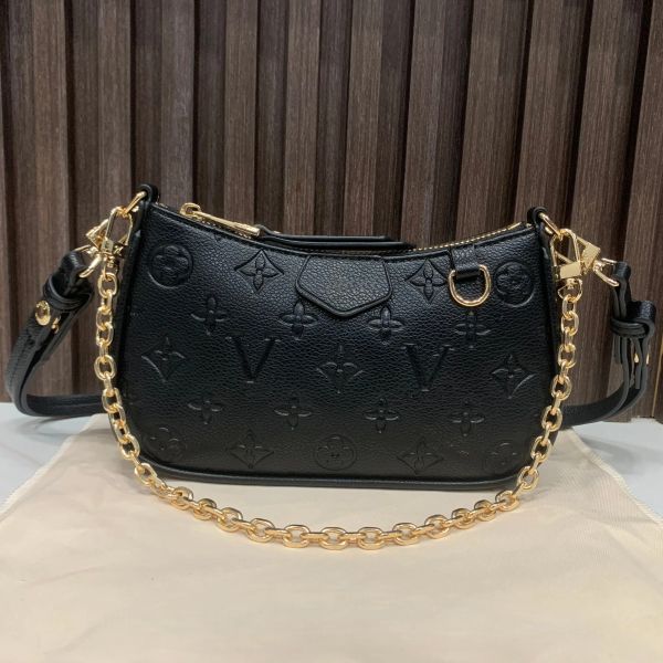 Designer Bags Fashion Ladies Genuine Leather Embossed Crossbody Old Flower Chain Handbags Luxury bag Letters Stripe Armpit Bag Designer bag