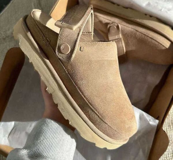 Slippers Designer Goldenstar Black beige Clog Boston Clogs Golden star Beach Sandal Cross Slides Women Men Tazz Tasman Fall Mustard Seed Chestnut Winter Summer pqAQ