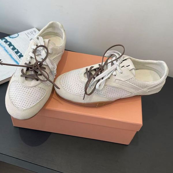 Gymnasium mesh and suede sneakers designer sneaker 5E589E women's gymnasium sneakers Sports style Fashion Luxury Sneaker Spring Summer Casual Sports Shoes