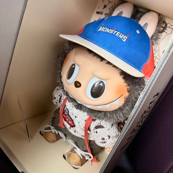 The Monsters Labubu x Vans Collaboration Limited Edition 38cm Giant Vinyl Plush Doll Collectible Figure Gift Toy YIZHIXING