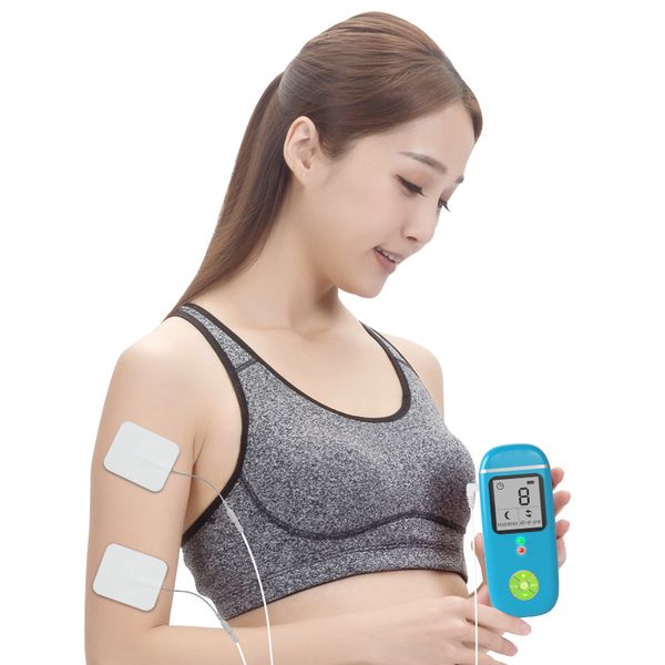 Qiaoxin OEM/ODM handheld intelligent sleep electric massager, dual output, relaxes the whole body, allowing us to sleep better