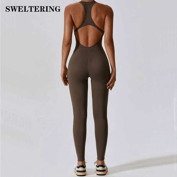 DHgate Gym Set Romper less Fitness Bodysuit Siamese Sportswear Women Jumpsuit Buttery-Soft One-piece Playsuit Yoga Suit 26H0305 sold by DHgate