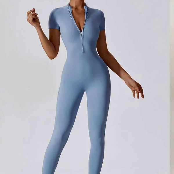DHgate New Yoga Clothes Suit Workout Sports Bodysuits Gym Set Women Training Siamese Fitness Jumpsuit Female Sportswear 26H0305 sold by DHgate