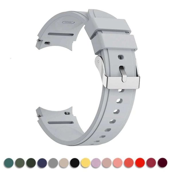 Strap For 7 FE 6 classic 46mm 42mm 43 47mm 5 pro 45mm Silicone Bracelet correa Galaxy Watch 4 44 40mm band H260305