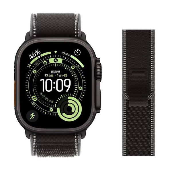 Straps for Watch ultra2 band 49mm 46mm 42mm 44mm 40mm 45mm 41mm Trail loop bracelet correa iwatch series se 3 7 8 9 10 11 H260305