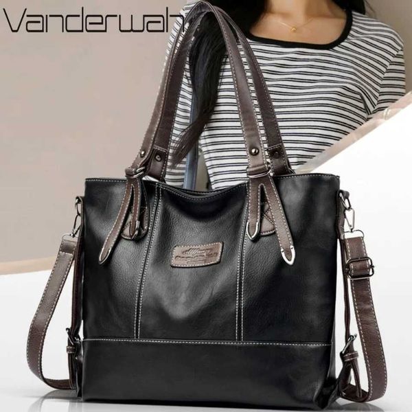 Four Arrows Genuine Top Quality PU Leather Handbags Women Bags Designer Large Shoulder Crossbody Bags for Women New