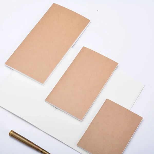 Fromthenon Filler Papers For Midori Travelers Notebook Blank Gird Month Week Plan Retro Notebook Refill Core Vintage Stationery 260304