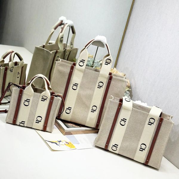 Designer Bag High Quality High Capacity Canvas Tote Beach B…