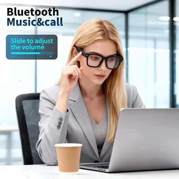 Smart Glasses, Camera Glasses With Real-Time Translation, Object Recognition, Open-Earphone Video Recording, Suitable Sports,, Cyclists And Ath, Gift For