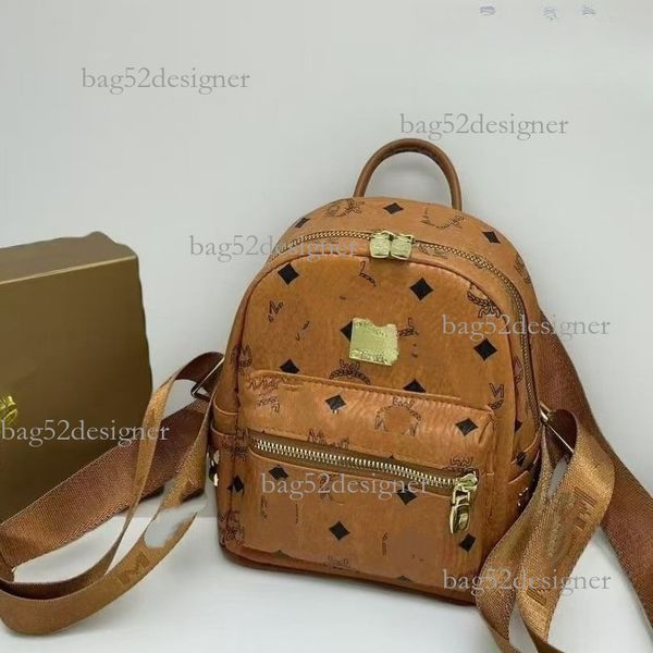 Designer bag Luxury bag M Brand Rivet Backpack For Women New Style Large Capacity Mini Backpack Trendy Fashion Casual Travel Bag Storage Bag