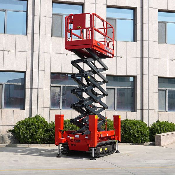 Tracked Scissor Lift 4m To 14m Full Electric Aerial Platform 500kg Capacity For Rough Terrain Construction Site Stable Lifting Equipment
Tracked Scissor Lift 4m To 14m Full Electric Aerial Platform 500kg Capacity For Rough Terrain Construction Site Stable Lifting Equipment