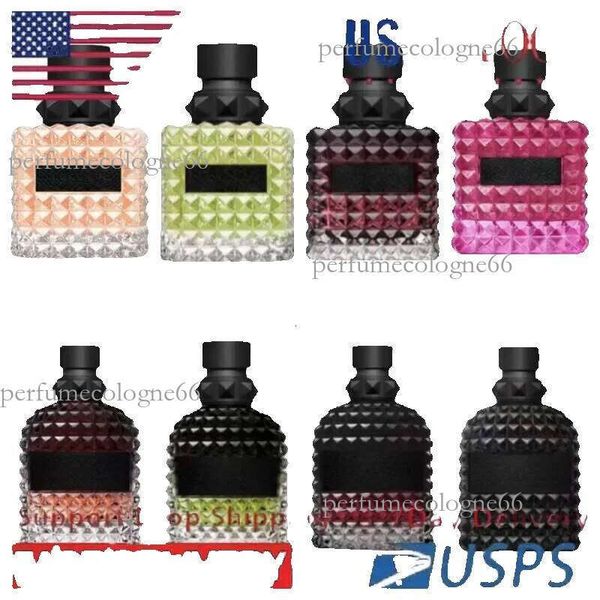 perfume Ivory Born in Roma intense Perfume Coral Fantasy The Gold Men Women fragrance Cologne 100ml Eau De Parfum Long Lasting Floral Spray US stock 3-7day Delivery