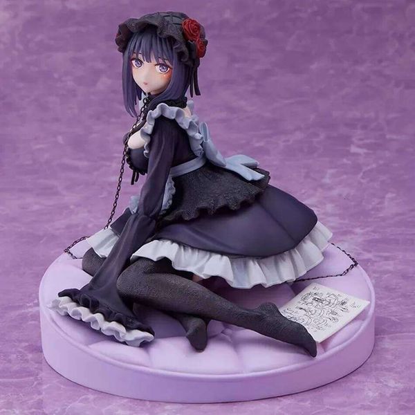 My Dress-Up Darling 12cmAnime Black Maid Outfit Kitagawa Marin Action Figure Shizuku Kuroe Figurine Collection Model Toy X260304