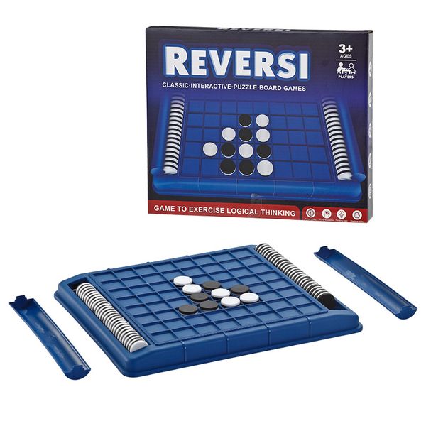 New flip othio toys children's puzzle guessing reasoning backgammon parent-child interactive table game wholesale