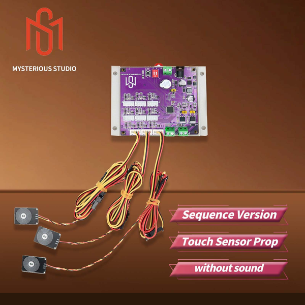 Mystery Studio Escape Room Prop Game Mechanism Props Electronic Puzzle Touch Sensor No Sound