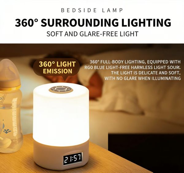 LED Night Light for Bedroom Rechargeable Bedside Lamp Eye-Caring Table Lamp
LED Night Light for Bedroom Rechargeable Bedside Lamp Eye-Caring Table Lamp
