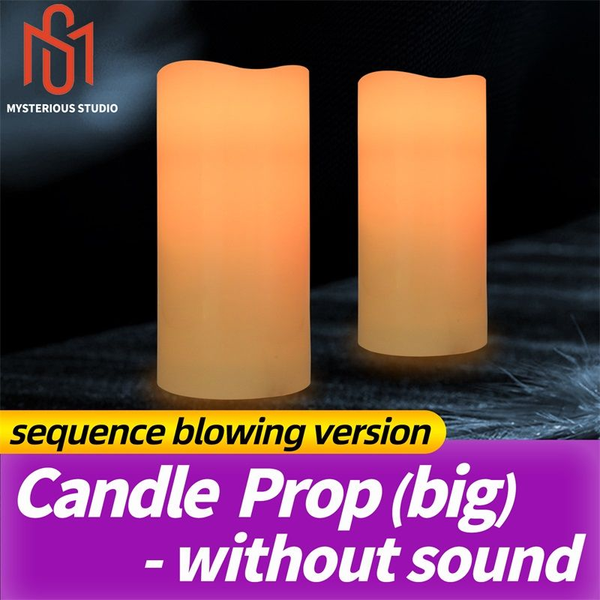 Mysterious Studio Secret Room Escape Game --Escape Props Electronic Puzzle Big Candle Order Blowing Bright Edition