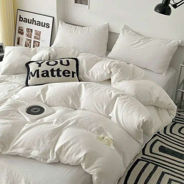 Home Furniture New super soft washed cotton bed — compare prices at CompareOffers