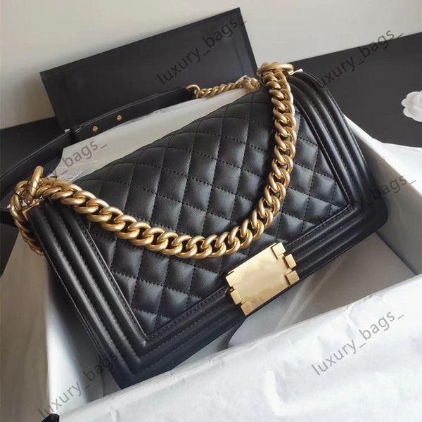 Newest 9A designer bag crossbody bags top leather messenger bag womens bags luxury bag 25CM shoulder bag handbag luxurys handbags cross body bag Caviar With box