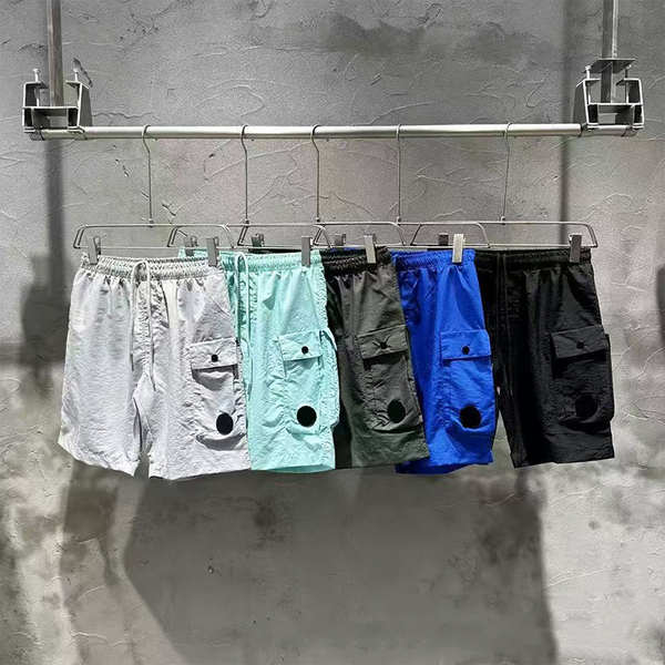Mens Shorts Fashion Retro Functional Quickdry Letter Print Mens Womens Cropped Street Casual Loose Sports Size M-XXL L260515