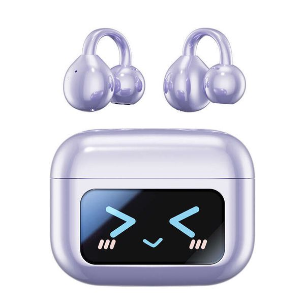 AI intelligent translation language translator M100 Bluetooth headset with good sound quality, cross-border touch screen, and ear clip design