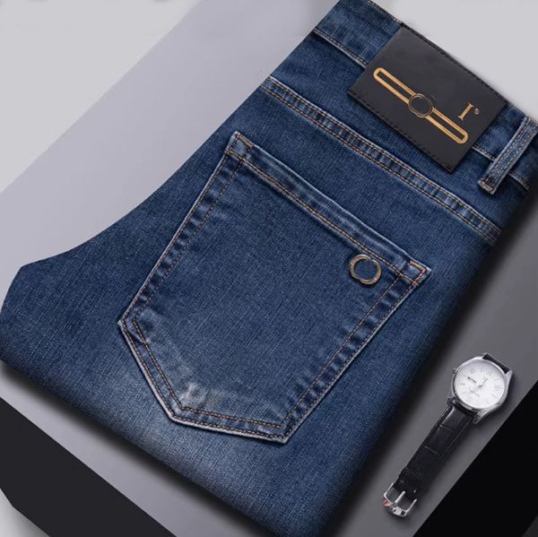 2025 New Fashion jeans Denim Trousers Men's Business casual Jeans Designer Jean men Pants Highend Quty Straight Design Retro Strtwear Casual long trousers g996 W2604