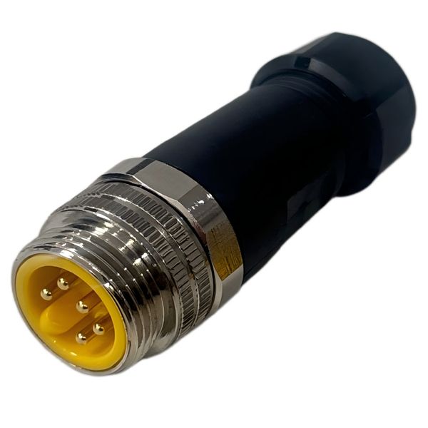 10 pcs of set 5 pins male head 7/8-inch plastic power connector, aviation plug,circular connector