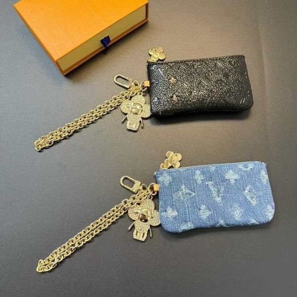 New Luxury Keychain High Quality Key Wallet Classic Fashion Key Ring Bag Charm for Men Women Mini Purse Card Holder Coin Pouch
New Luxury Keychain High Quality Key Wallet Classic Fashion Key Ring Bag Charm for Men Women Mini Purse Card Holder Coin Pouch