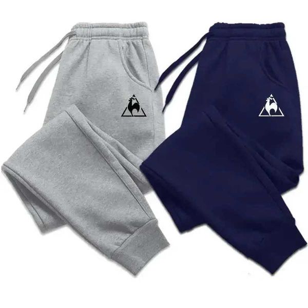 Spring and Autumn Flce Mens Pants Casual Pants Mens Sports Jogging Pants Sweatpants Mens Harajuku Strt S-3XL Pants L2512087N4O