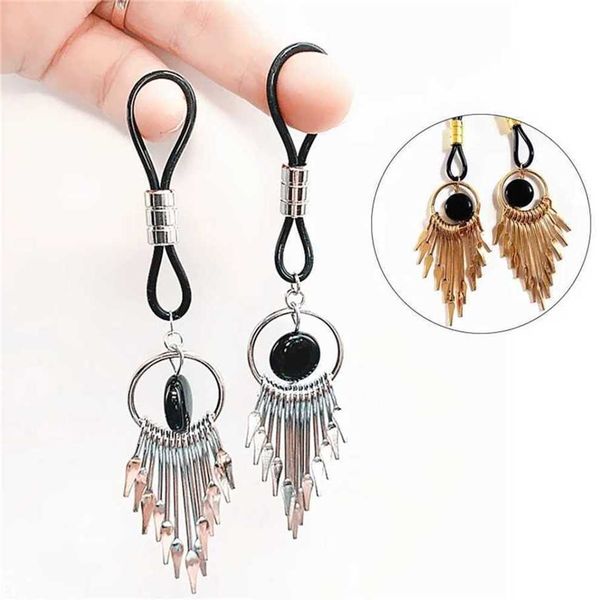 Metal Nipple Clamps Chest Clitoris Stimulation SM Fetish Restraint Small Bell Breast Clips BDSM Sex Toys Women Hj89