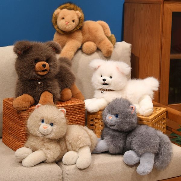 Cute Sleeping Pose Animal Plush Toys Soothing Stuffed Dolls for Kids, Sleeping white dog
Cute Sleeping Pose Animal Plush Toys Soothing Stuffed Dolls for Kids, Sleeping white dog