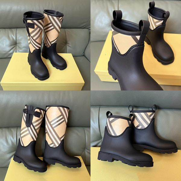 High Quality Rainboots Check Marsh Boots Women Rubber Boots…