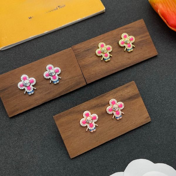 Ear Stud Earrings Rhinestone Pearl Copper Stamp Crystal Letter Earring Fashion Wedding Party Jewelry Accessories Designer
Ear Stud Earrings Rhinestone Pearl Copper Stamp Crystal Letter Earring Fashion Wedding Party Jewelry Accessories Designer