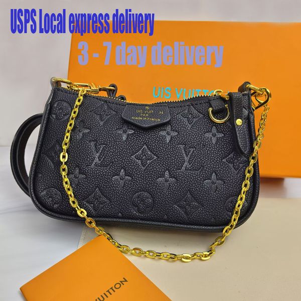 louiss vuittionn bag Designer Bag mini bags Ladies Letter embossed Shoulder Bag Cowhide leather Luxury Bag High Quality Women's Handbag Purse Metal chain LLLLL