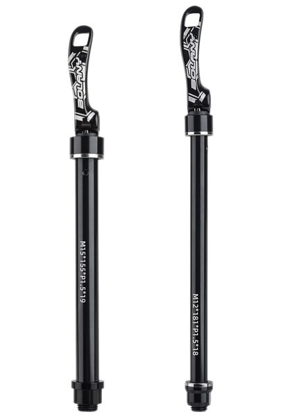 Bicycle Quick Release Thru Axle Front Fork Rod Bicycle Shaft Skewers Wheel Accessorie M15 M12 145/155/174/181mm