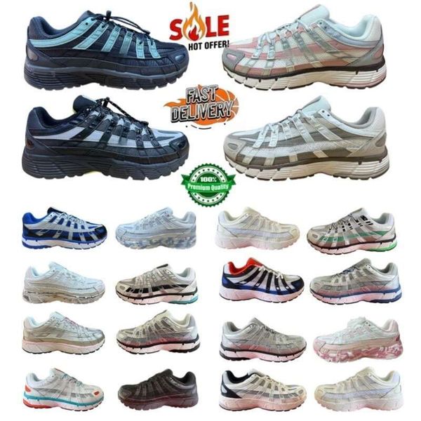 Designer Shoe P6000 Sneakers Black White Khaki Blue Trainers Mens Designer Low …