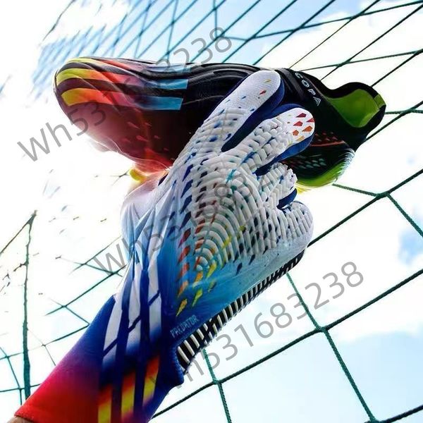 New Martinez goalkeeper gloves anti slip and wear-resistant Falcon goalkeeper gloves latex gloves Professional thick gloves Spider style gloves