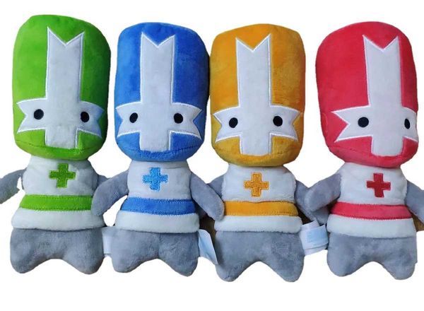 Castle Crashers Red Orange Knight Stuffed Plush Toy New 20Cm L2512124WK6