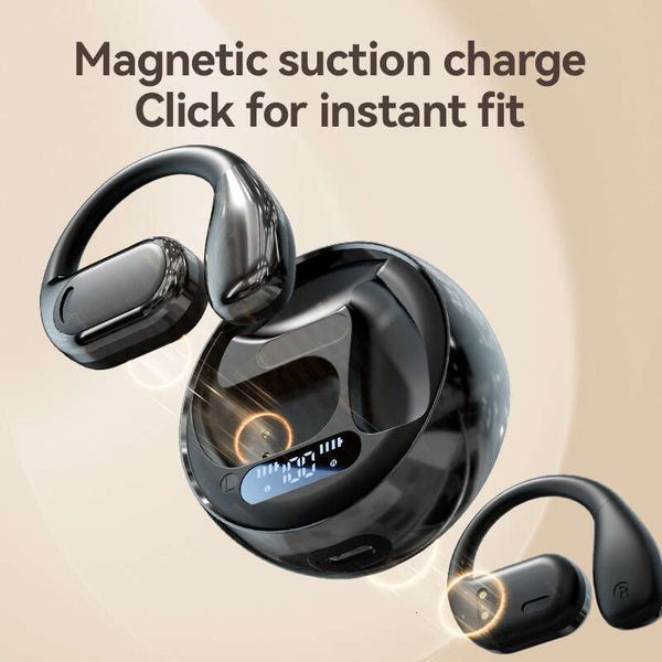 M76 cross-border bestseller OWS with ultra-long battery life, aluminum alloy translation true wireless Bluetooth earphones Ai