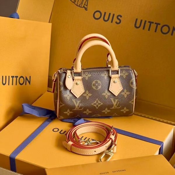 l0uis v0uitt0n bag Designer Bags Tote Bag Shoulder Bag l0uis vuitt0nbags SPEEDY NANO Leather Crossbody Bag Classic Print Lxury Bag Women's Handbag Pillow bag Wallet, #1 nano 16cm
l0uis v0uitt0n bag Designer Bags Tote Bag Shoulder Bag l0uis vuitt0nbags SPEEDY NANO Leather Crossbody Bag Classic Print Lxury Bag Women's Handbag Pillow bag Wallet, #1 nano 16cm