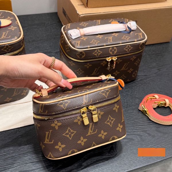 Designer bag Makeup bag Shoulder bag Luxury women's handbag Fashion multi style Mini toiletry small square bag