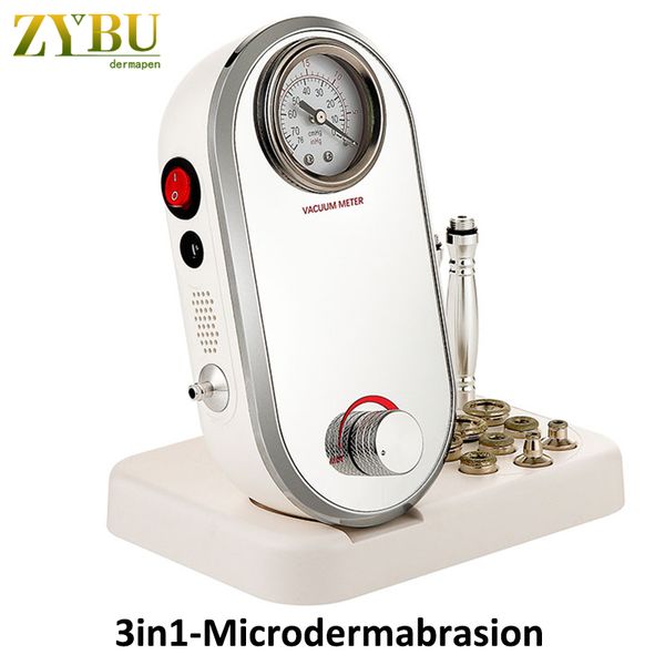 Portable Diamond Dermabrasion Facial Peeling Crystal Microdermabrasion Sprayer Exfoliation Vacuum Deep Clean Skin Rejuvenation Blackhead Removal Anti Aging
