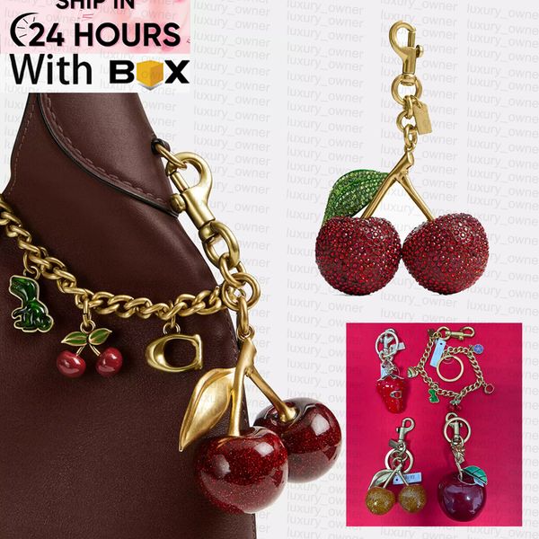Cherry Bag Charm Women Key Rings keychain Retro-Cool Cherry Motif In Glittery Resin Clip it To Favorite Bag Set of Keys For Refreshing Style key chain Lanyards
Cherry Bag Charm Women Key Rings keychain Retro-Cool Cherry Motif In Glittery Resin Clip it To Favorite Bag Set of Keys For Refreshing Style key chain Lanyards