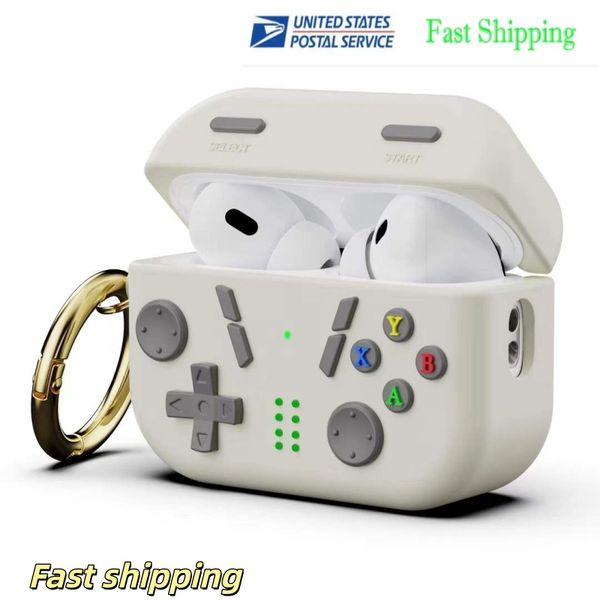 Pro 3 US Warehouse case For airpods 2 3 4 Pro 2 USB-C Wireless Earphones Transparent case Cancelling Earbud bluetooth in-Ear Earphones Wireless case