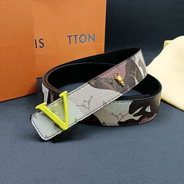 The Luxurious Leather Belt Is Suitable For Both Men And Women, Featuring Both C…