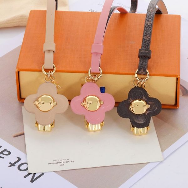 Designer Keychain Bag Charm Vivie Keychain Sunflower Lanyards Trendy Key Wallet Chain Accessries Fashion Men Women Bag Charms Designer waist chain Keys Pendant